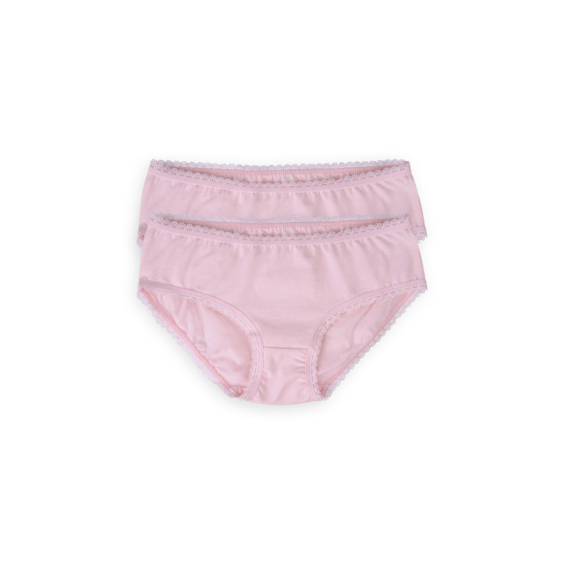 Աղջկա մանկական միագույն վարտիք 2 հատ